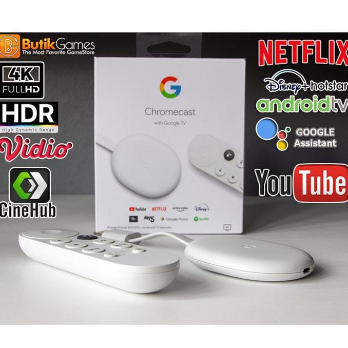 Google Chromecast Chrome Cast With Google Tv