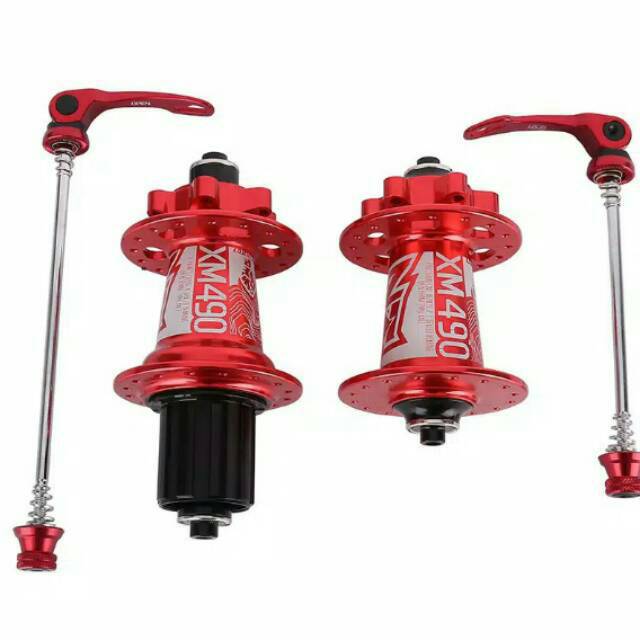Hub freehub jangkrik 32hole koozer xm490 merah QR