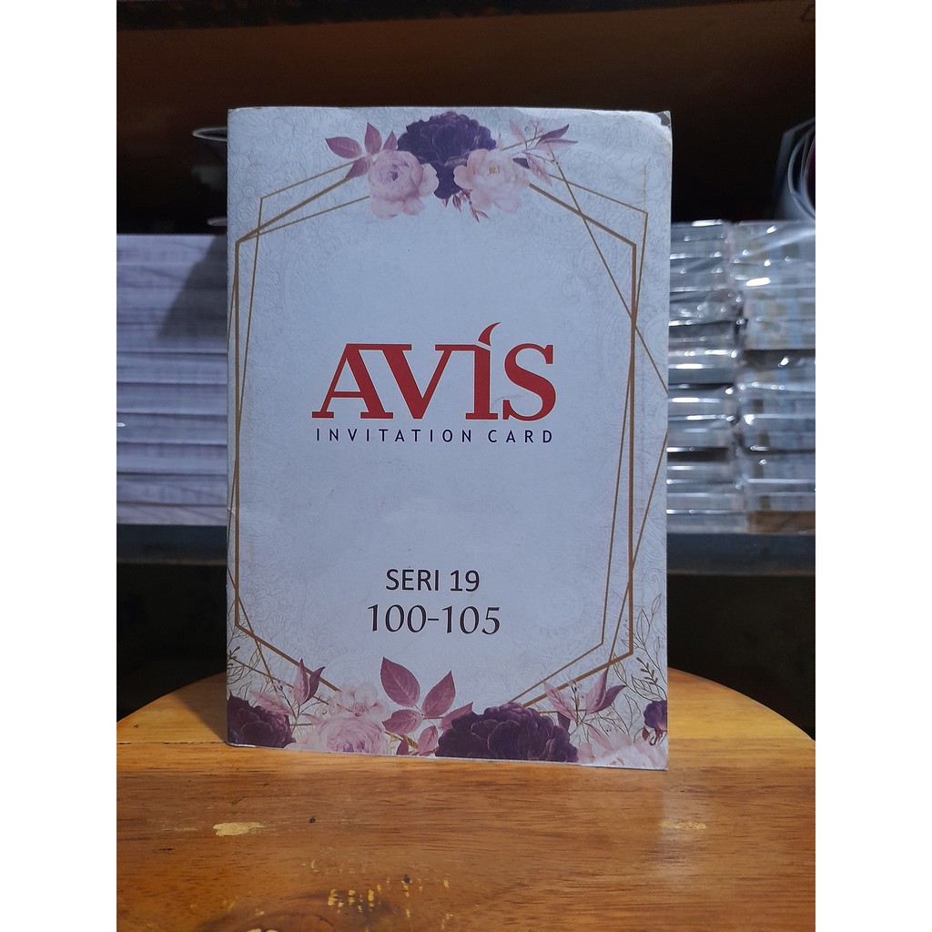 KATALOG UNDANGAN AVIS LENGKAP