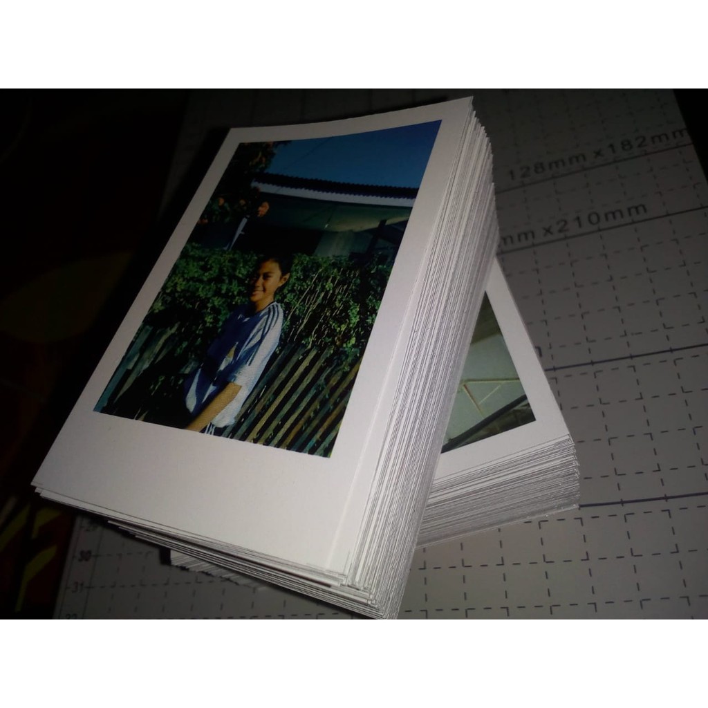 CETAK FOTO 4R POLAROID/FULL FRAME INCLUDE GLOSSY