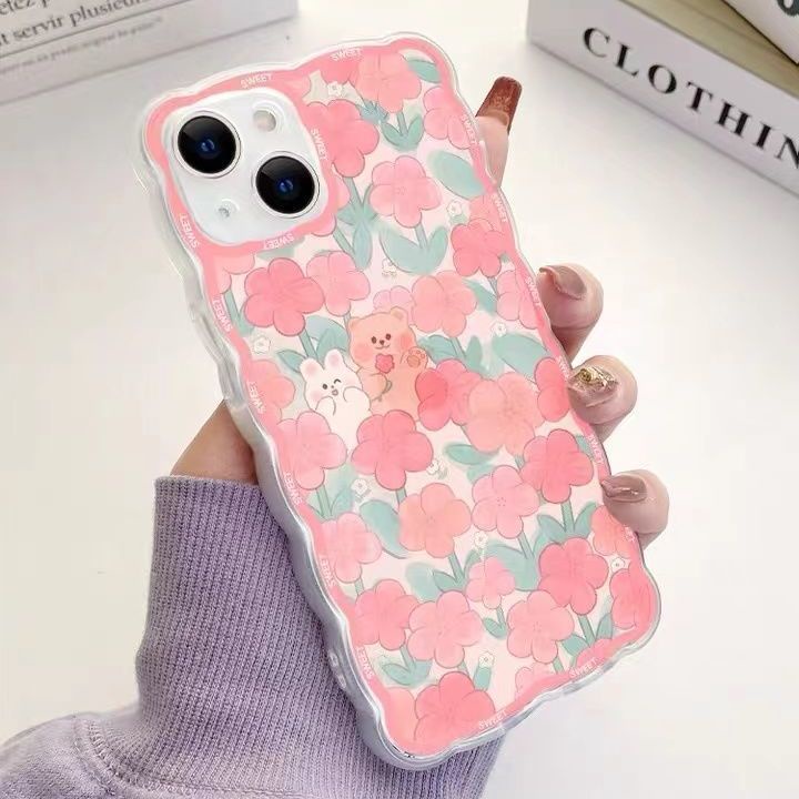 Soft Case Hp Gambar Kartun Kelinci Untuk Iphone 13pro / Max / 12 / 11 / XS / XR / X / 8 / 7 / 6 / 6s / Plus / Se202020