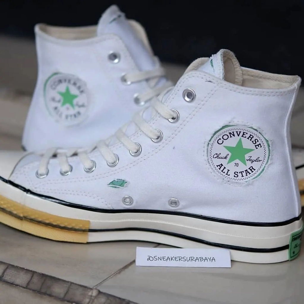 Dr Woo x Converse Chuck Taylor 1970s Hi White CT 70 CT 70s