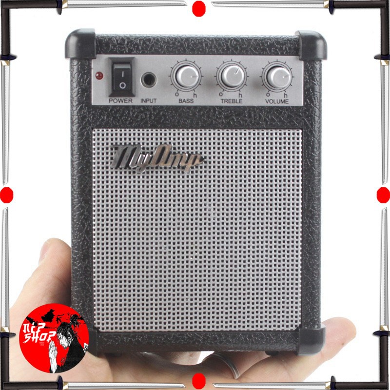 MyAmp Classic Amplifier Portable Speaker - MP3 - Black