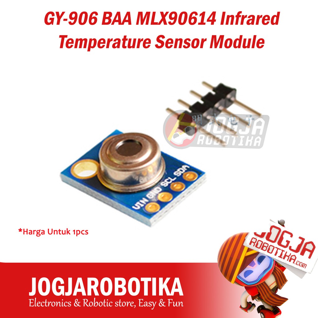 GY-906 BAA MLX90614 MLX90614ESF Infrared Temperature Sensor Module