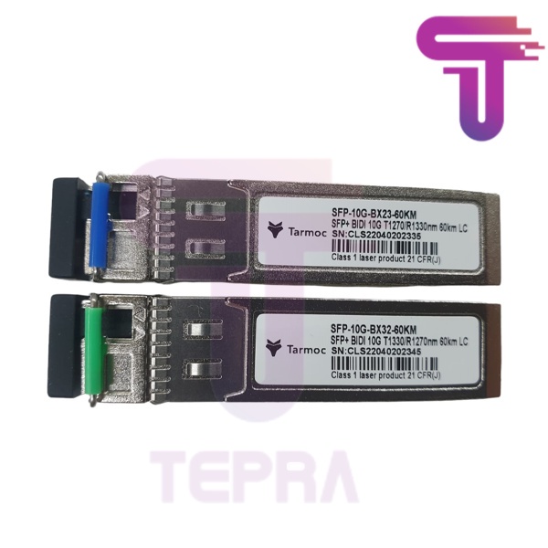 Tarmoc SFP-10G-L60-BD-LC | SFP+ 10G BiDi 60KM SM LC | SFP+ 10G 60KM LC