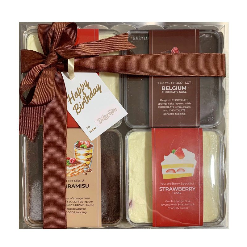 

Cake in a box Gift Set isi 4