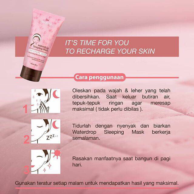 ✿ELYSABETHME✿ (🆅🅸🆅🅰) Viva sleep sleeping mask masker tidur jelly lembut cepat meresap pelembab