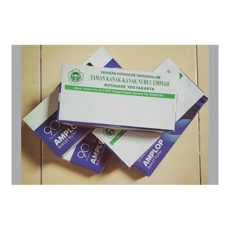 

Cetak Amplop Custom No. 90 FULL WARNA