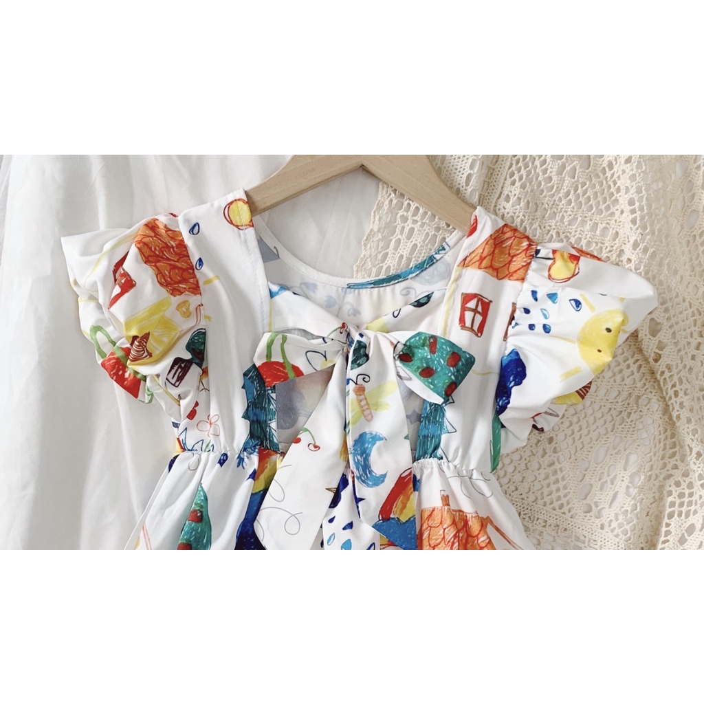 DRESS Anak Perempuan DRESS RAINBOW Dres bayi motif korea Baju anak perempuan  Dress Anak Cewek Import