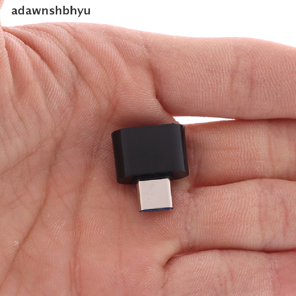 Adaptor OTG adawnshbhyu Type-c Handphone U disk tablet mini card reader