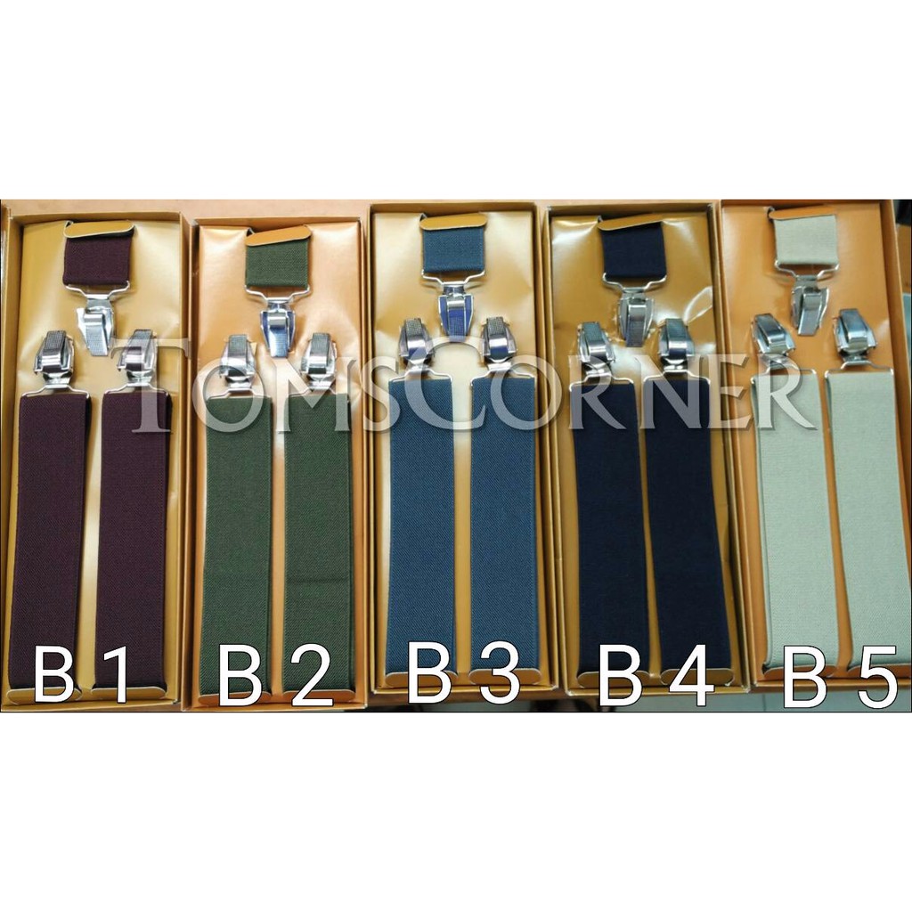 Suspender Polos | Tali kodok | Tali jojon | Bretel | kemeja pria