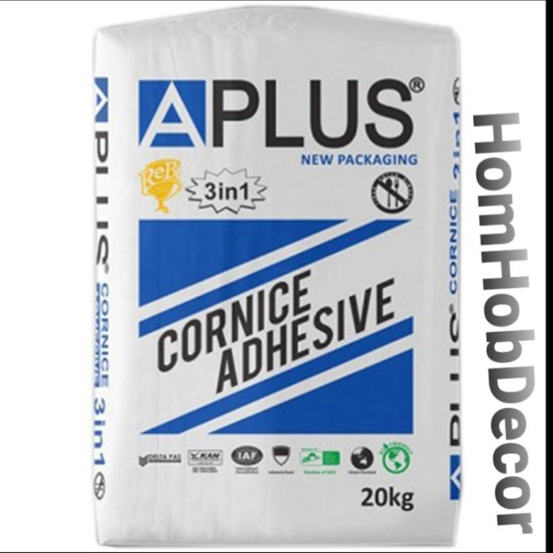 Dempul Aplus Gypsum 1KG