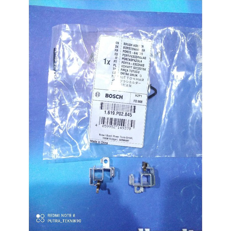 BRUSH HOLDER TEMPAT CARBON BRUSH GERINDA BOSCH 7-100 / RUMAH CARBON BRUSH BOSTEL BOSCH 7-100