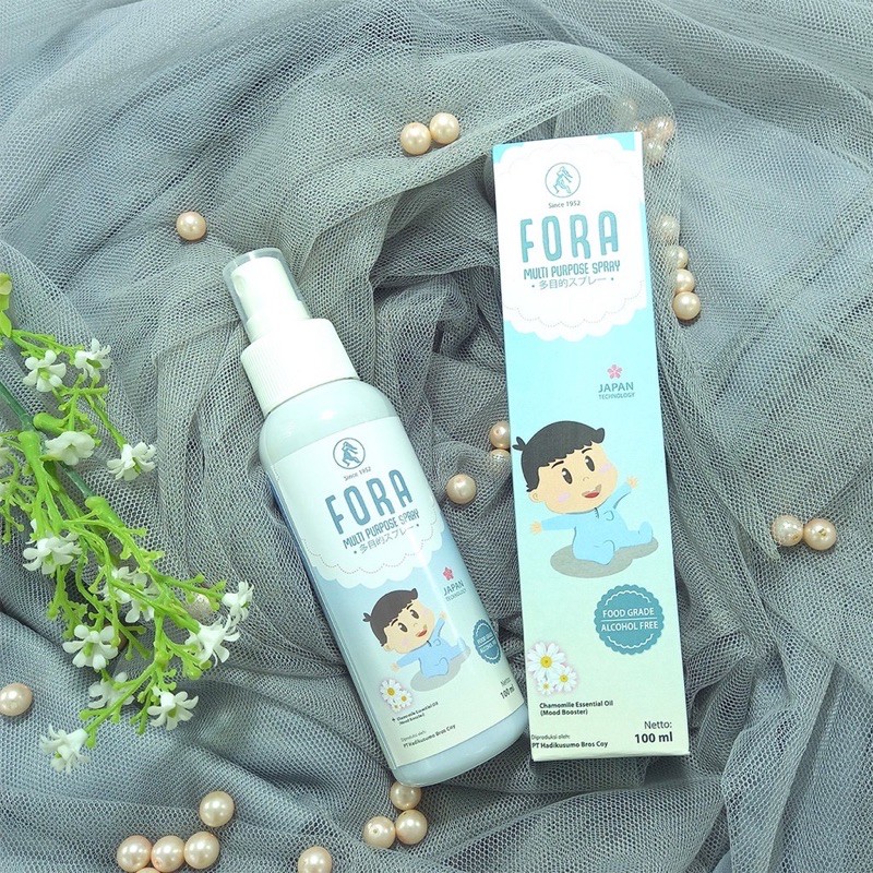 Fora Multipurpose Spray Baby Sanitizing Water Hand Sanitizer Bayi untuk Alat Makan Mainan Food Grade