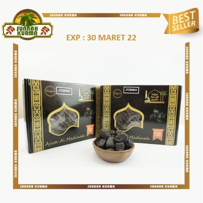 

Ajwa 1Kg Madinah Kurma Jumbo Pwjp_Qy14Z