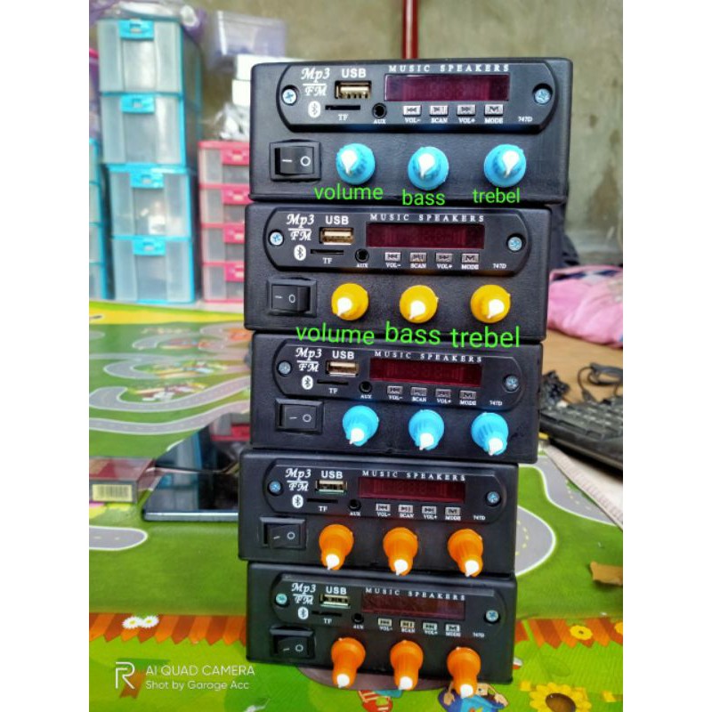 AMPLIFIER MINI 12 VOLT KELAS D