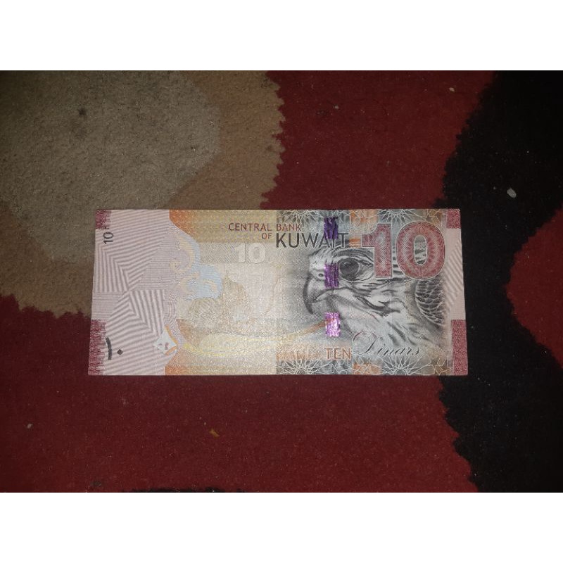 KWD 10 DINARS DINAR KUWAIT KWAIT ASLI BKN DOLLAR DOLAR AMERIKA USD EURO POUNDSTERLING WON RINGGIT RI