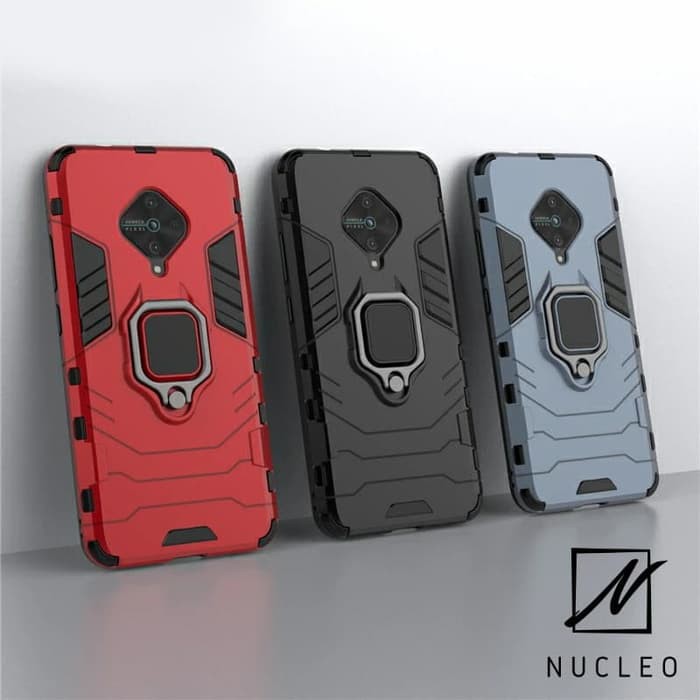 Vivo S1 Pro iron armor case premium - Hardcase Iron Armor Ring Case