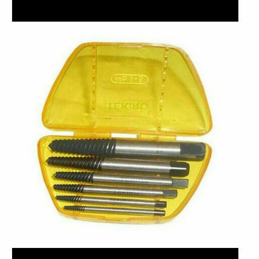 tekiro EX0926 tap balik set 6 pcs screwdriver extractor set 6pcs