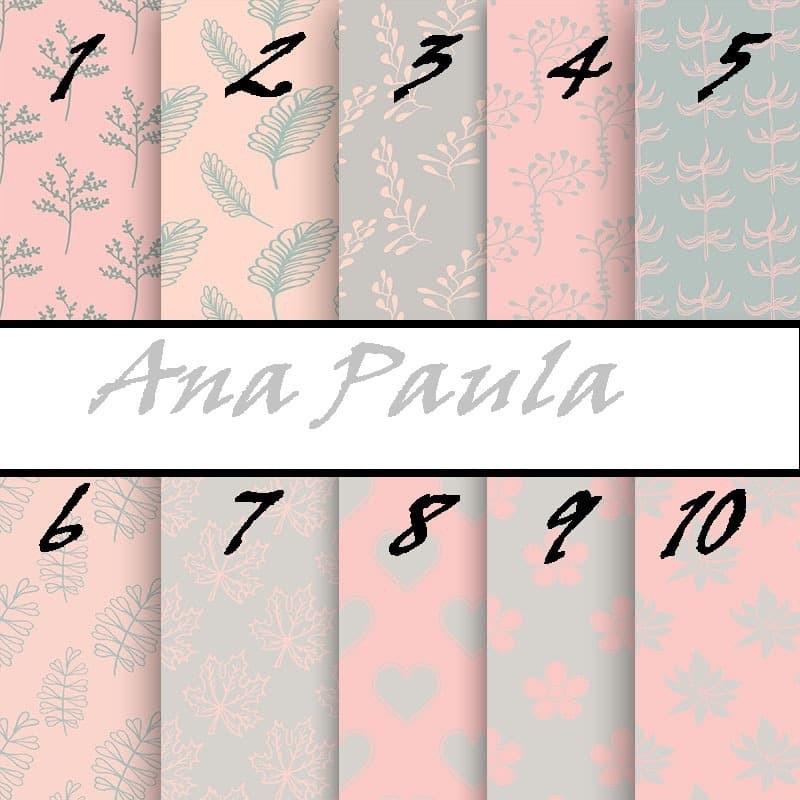 Kertas Scrapbook - Ana Paula Papel 1-5_GL20 Design