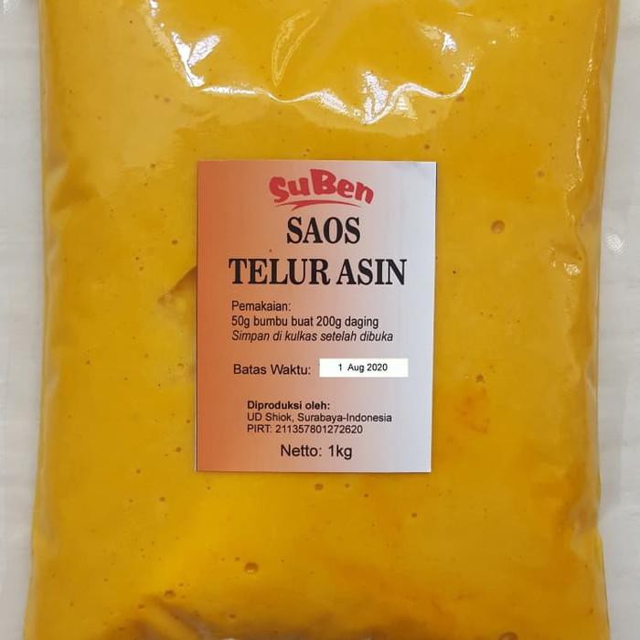 

Produk Terbaru - Suben Saos Telur Asin (Salted Egg Sauce) 1Kg