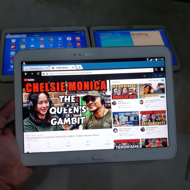 Samsung Tab 3 10inch p5200 1/16gb second siap pakai