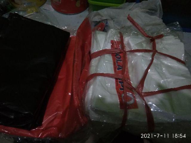 [lembar] Grosir Plastik Kantong Kresek Bola Api 21 X 40 X 0125 Putih Murah Gk06 - Grosir Plastik
