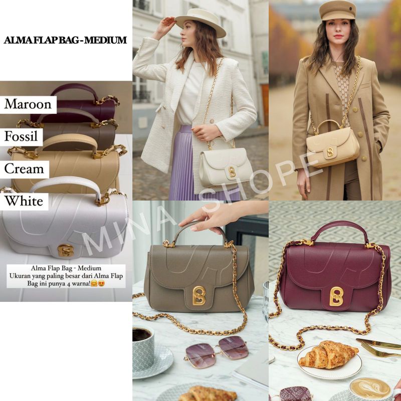 Alma Flap Bag - Medium by Buttonscarves