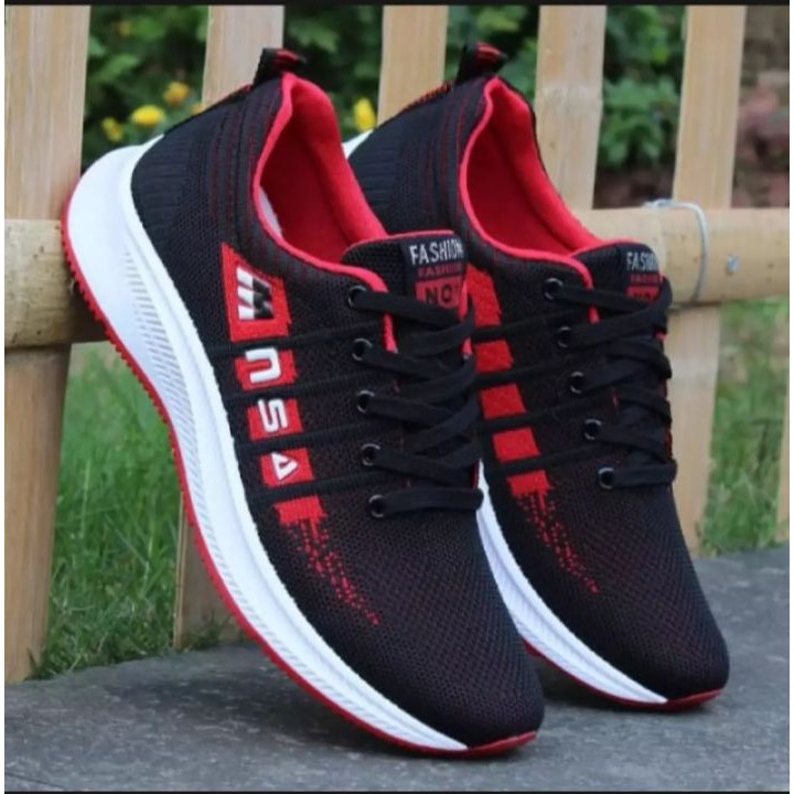 Terbaru Sepatu Sneakers Pria  / Sepatu Running NSA Sporty