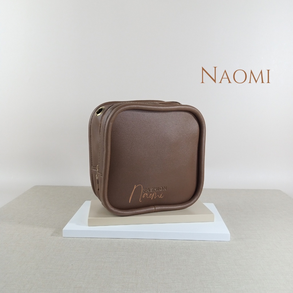 NAOMI - Emily Sling Bag Square Import Premium - Tas Selempang Simple OOTD - Fashion Bag Wanita Premium - Hand Bag Hangout - Tas Wanita - Tas Naomi - Naomi Bag