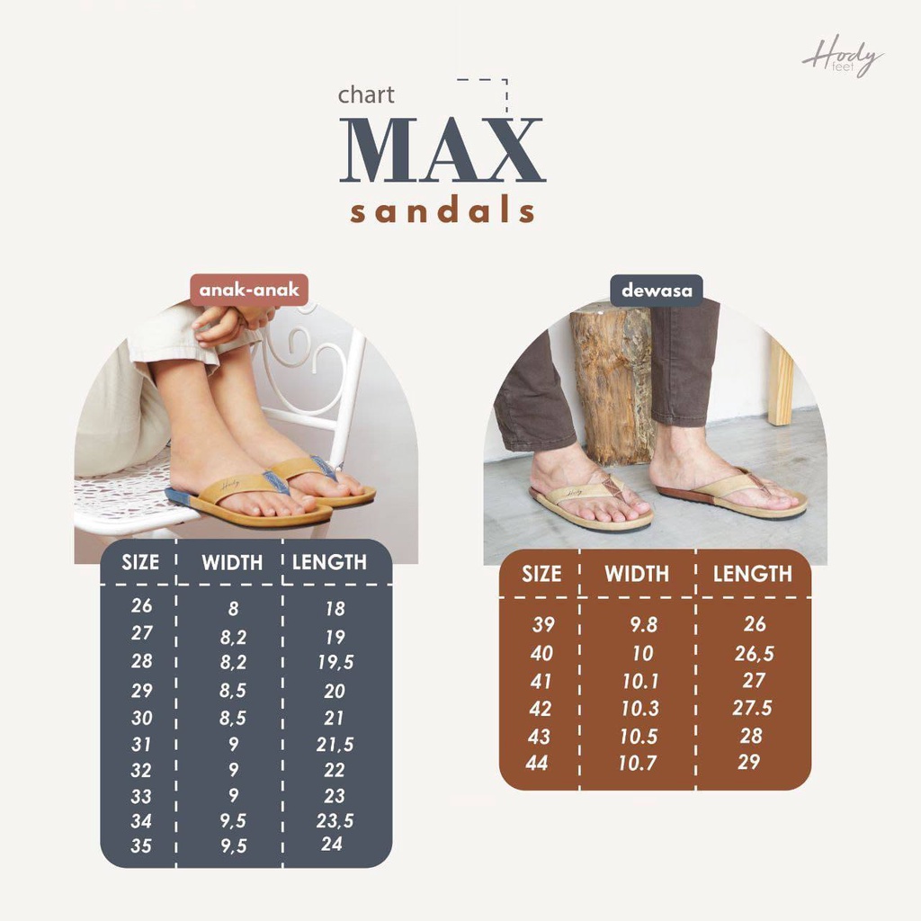 Sandal Pria Max By Hody