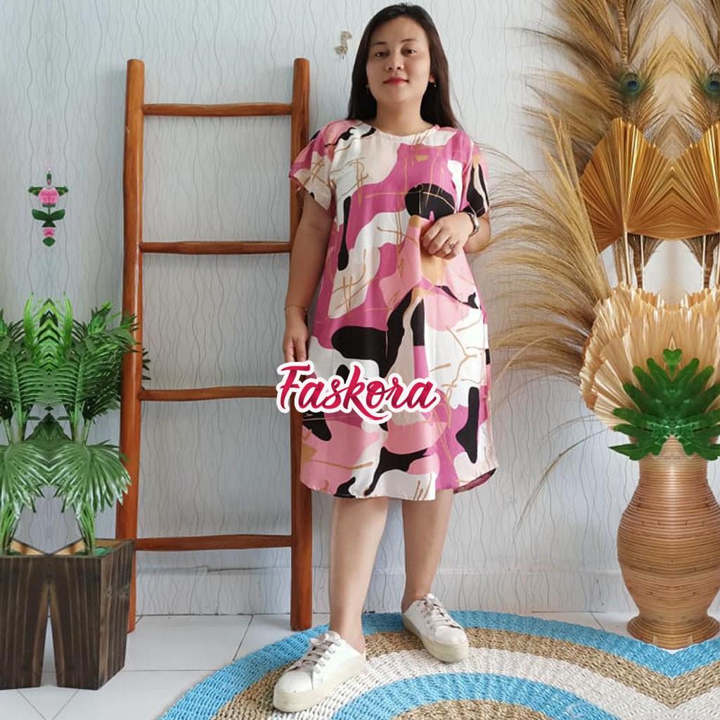 Daster Jumbo Kekinian ld 120 Air / Baju Tidur Wanita Dewasa Jumbo Daster / Daster Jumbo ld 120 Murah