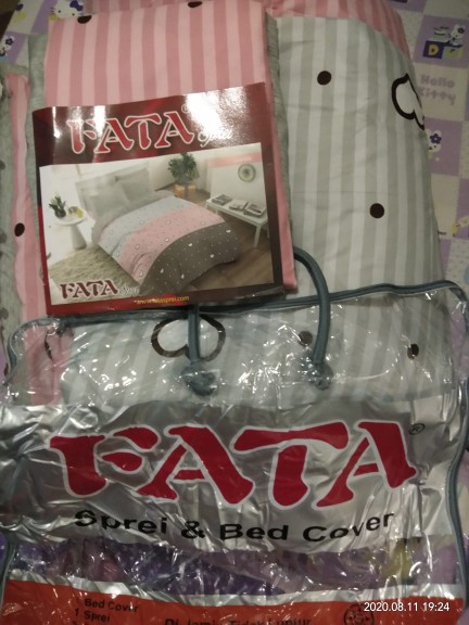 1 Kg Only (hanya) Bedcover Bonita Beautiful Paris 180x200