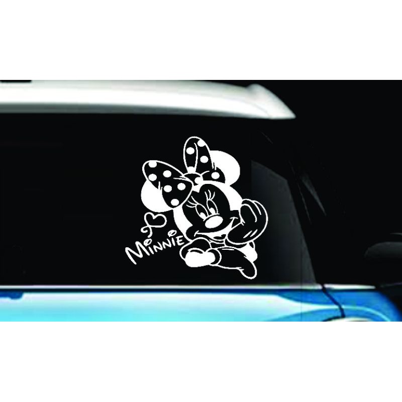 STICKER Cutting STICKER Mobil Mickey mouse