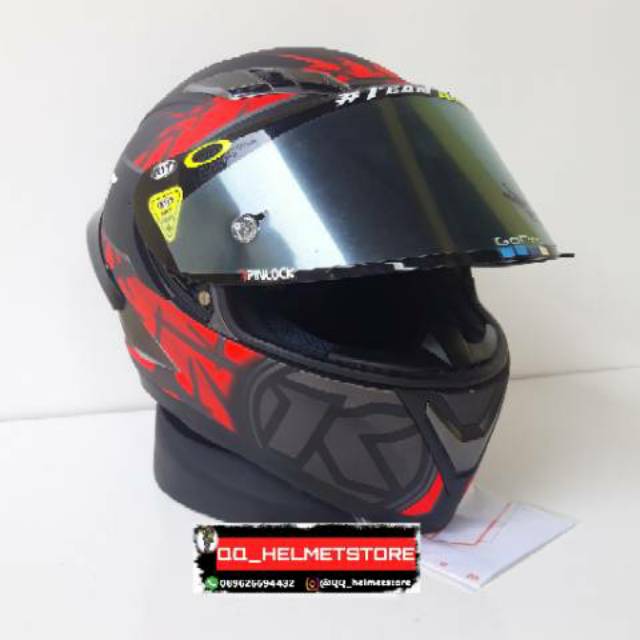 PAKET GANTENG KYT FALCON SPIKE RED