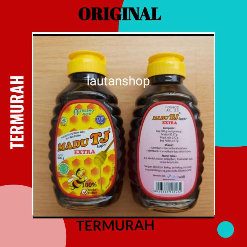 

MADU TJ SUPER EXTRA 500gr ORIGINAL|madu murni|madu kesehatan