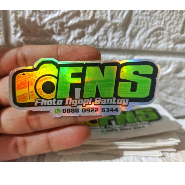 

r8✤Terlaris❉ Custom Sticker Vinyl Stiker Hologram A3 Logo Toko Bengkel Komunitas Thailook LAY PROJECT 50