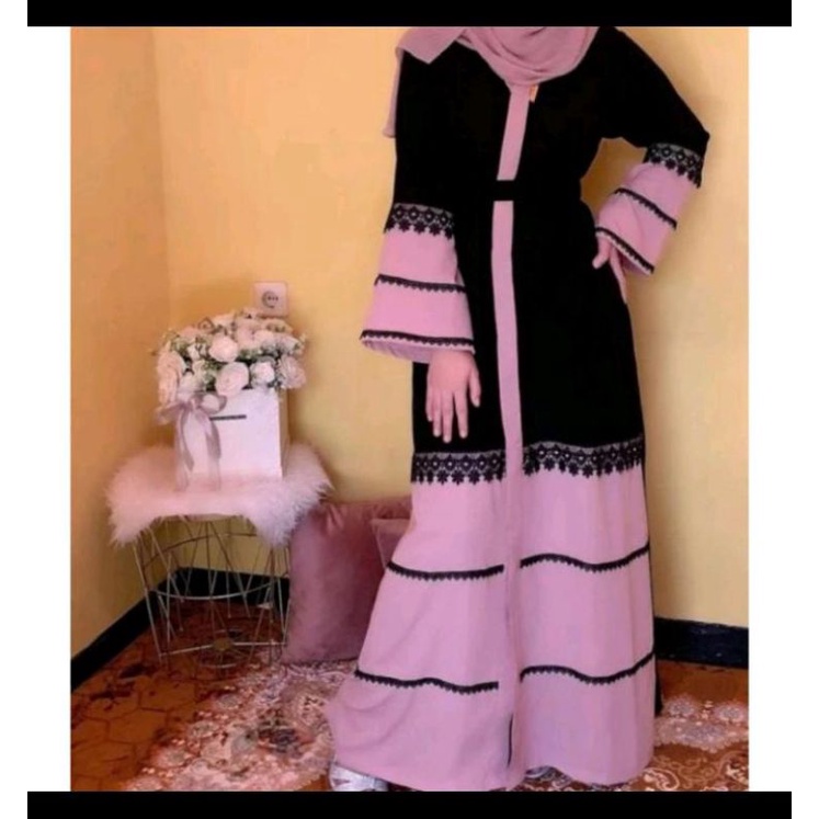 ABAYA KOMBINASI BY KHADIJAH COLLECTION