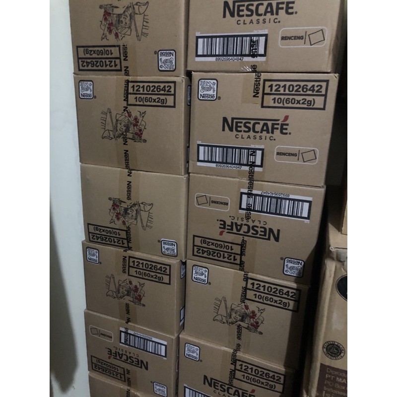 Nescafe Sachet 2 gram 1 renteng isi 10 sachet