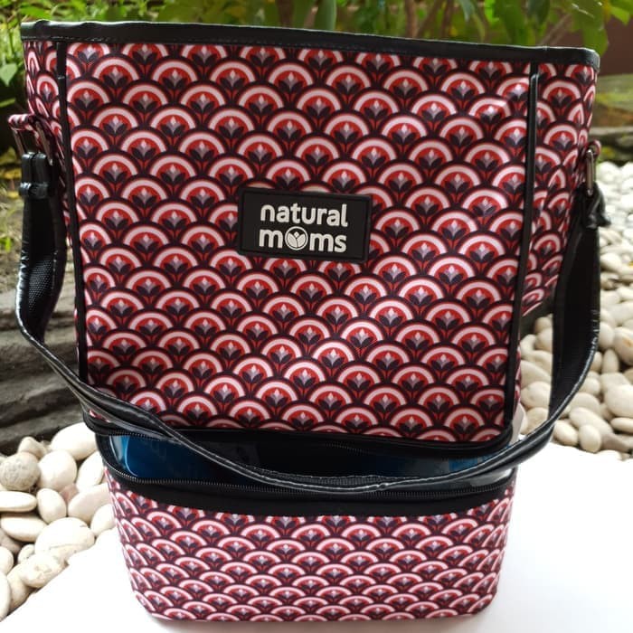 Natural Moms Tas Asi Cooler Bag Red Tulip