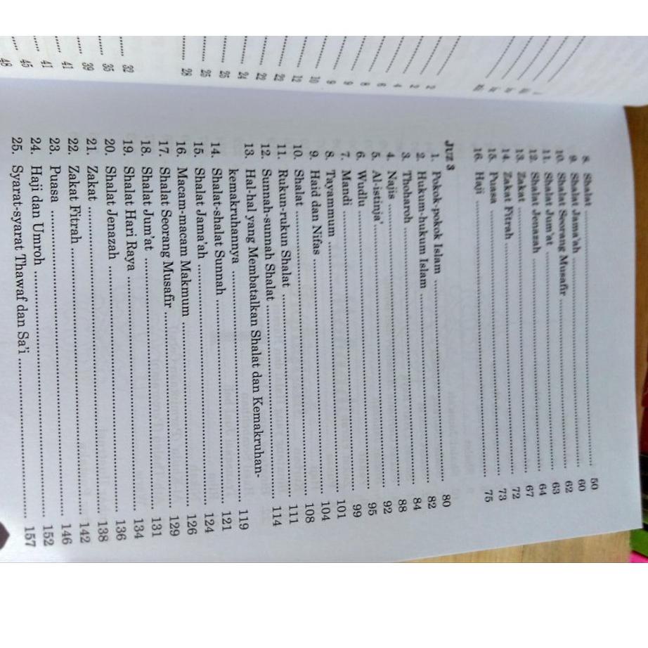 {LBU.25Au22q} paket buku terjemah mabadi fiqih Fiqh asaasi fiqh santri salaf 3 bahasa Juz 1-4 lengka