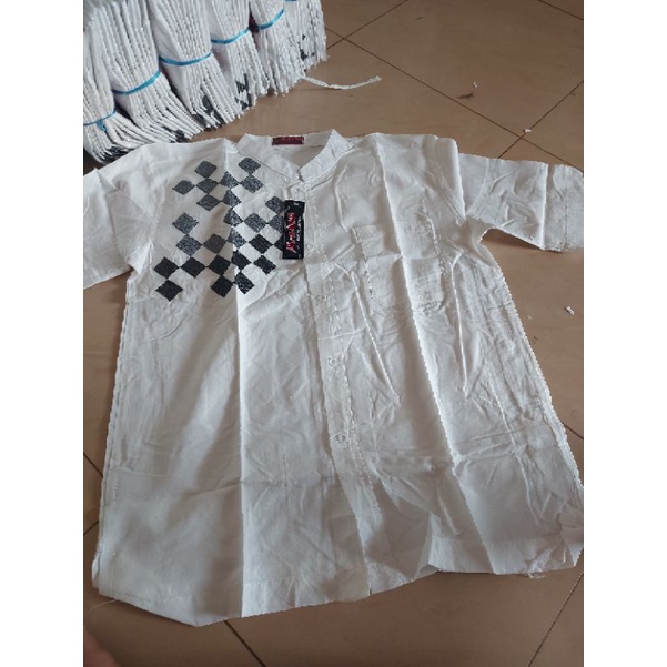 baju koko / baju koko pria / baju koko putih/ koko lengan pendek