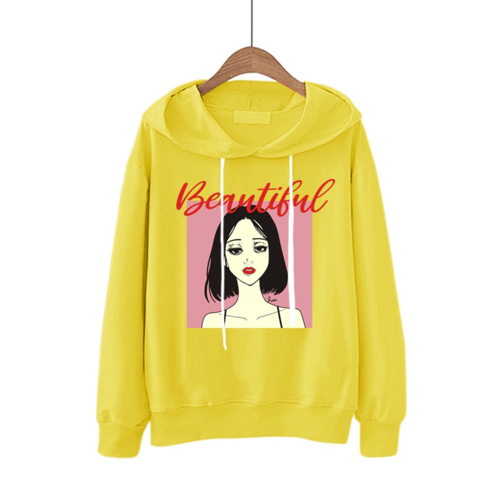 Bess - Sweater Hoodie Murah / Sweater Hoodie Wanita BEAUTIFULL