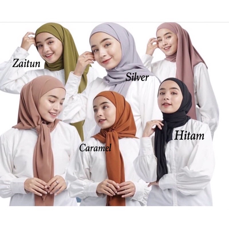 NISSA | Hijab SEGITIGA INNER CIPUT 2LAYER CERUTY BABYDOLL