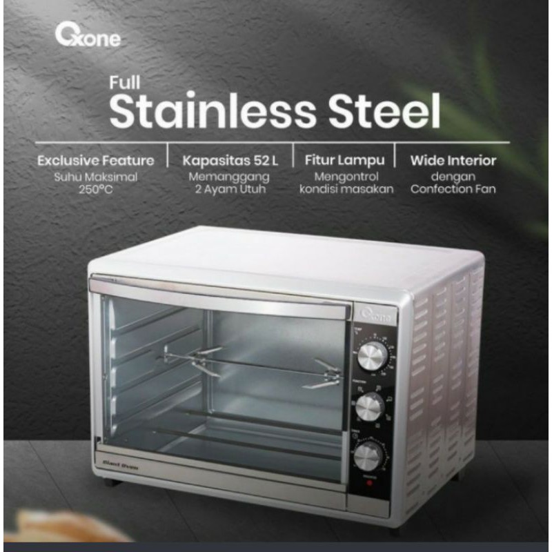 Oxone Oven Listrik Giant Oxone Oven 52 Liter OX-899RCS