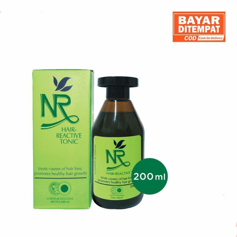 NR Hair Tonic/NR Reactive Tonic 200ml /Tonic Penumbuh Rambut~NR 100% Original