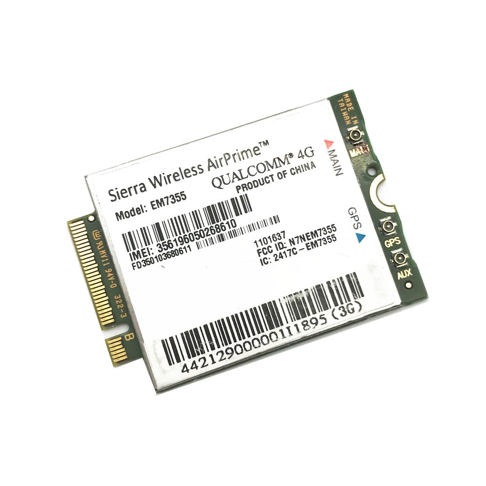 GRATIS ONGKIR EM7355 Gobi5000 sierra wireless card LTE/EVDO/HSPA NGFF 3G/4G Module for DELL Asus