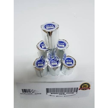 

kertas- kertas thermal struk uk. 58mm x 48mm merk jifax untuk printer thermal -kertas.