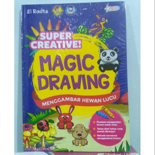 

Super Creative Magic Drawing Menggambar Hewan Lucu