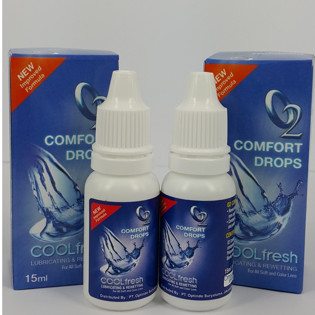 Tetes Mata O2 / Lens Drops o2 Comfort